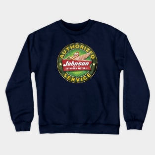 Johnson Seahorse Vintage Outboard Motors Crewneck Sweatshirt